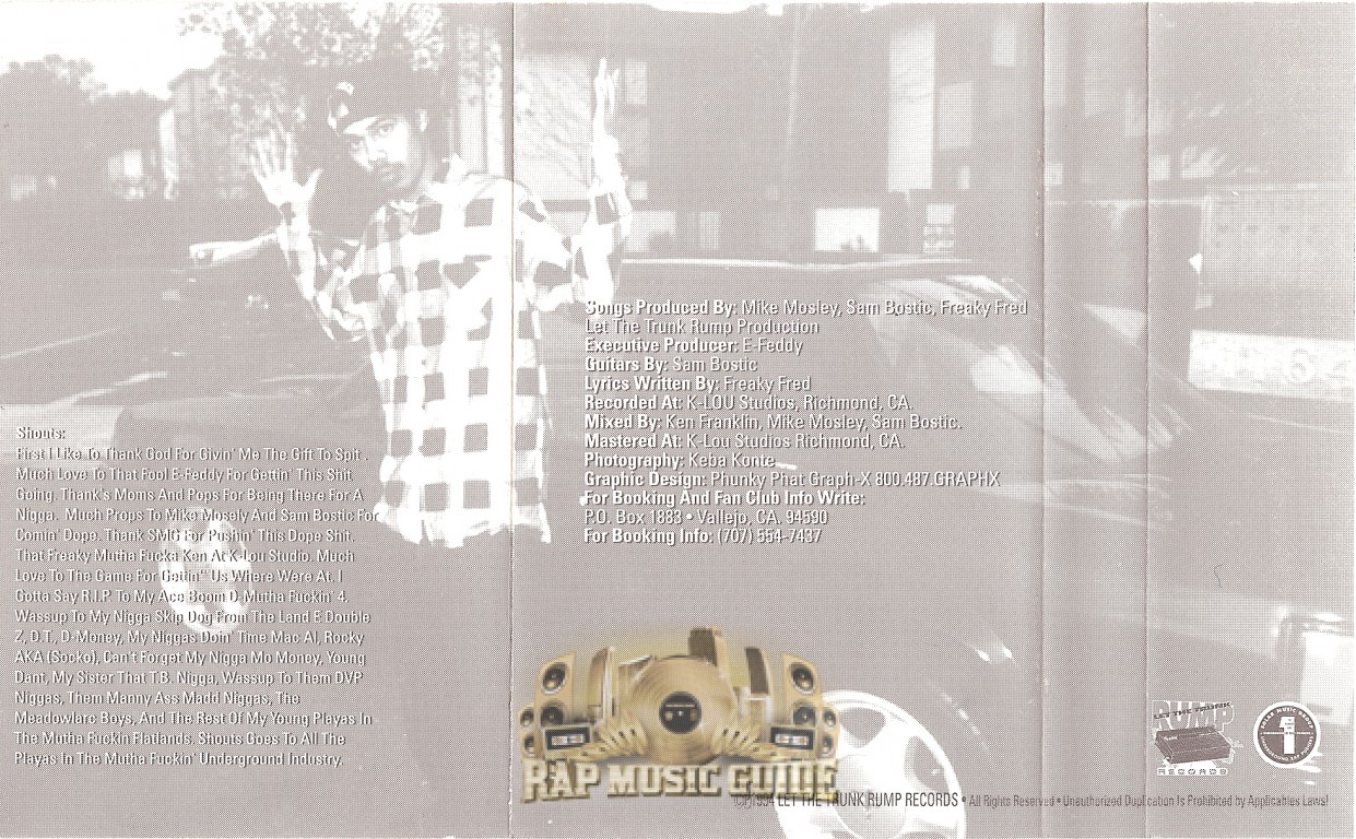 Freaky Fred - Game Check: Cassette Tape | Rap Music Guide